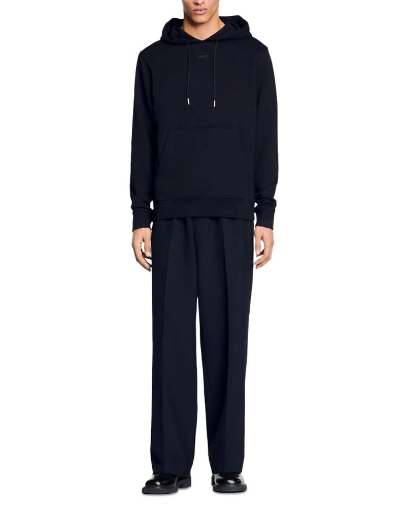 Regular Fit Sandro Logo Hoodie