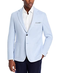 The Men's Store at Bloomingdale's Cotton & Linen Jersey Regular Fit Unstructured Sport Coat - Exclusive