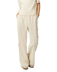 Josta Snap Seam Wide Leg Pants