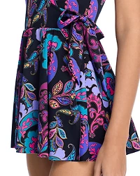 Wrap Skirted One Piece Swimsuit