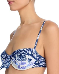 Delicate Tapestry Bikini Top
