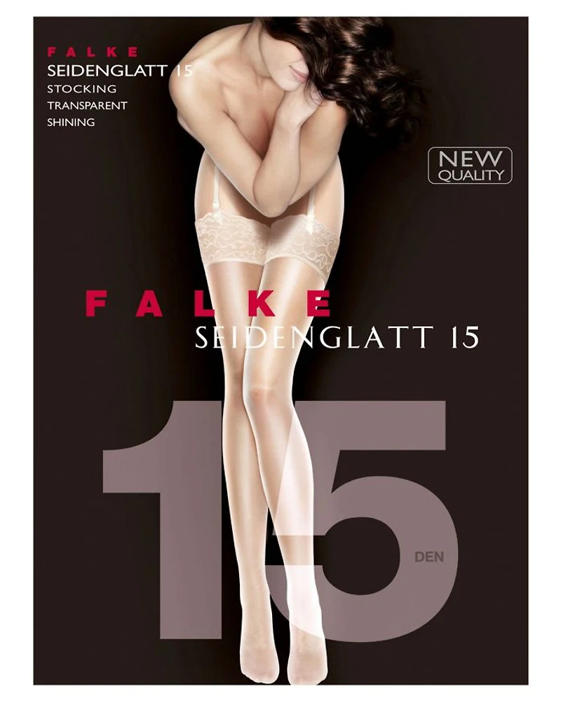 Seidenglatt 15 Sheer Thigh Highs