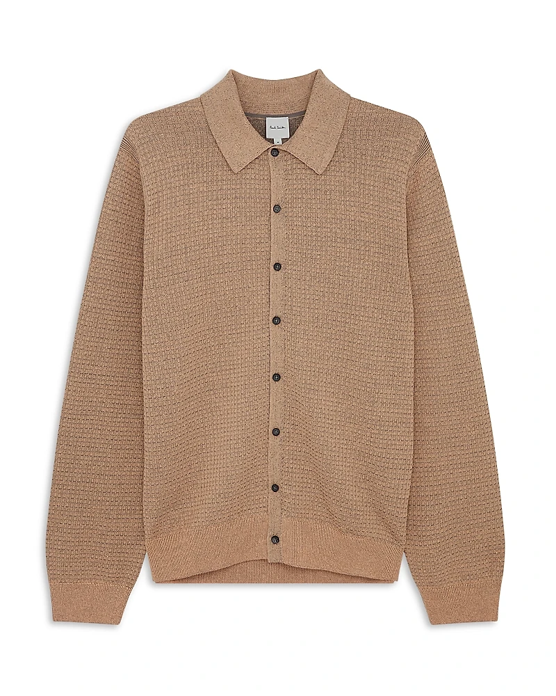 Paul Smith Waffle Knit Cardigan