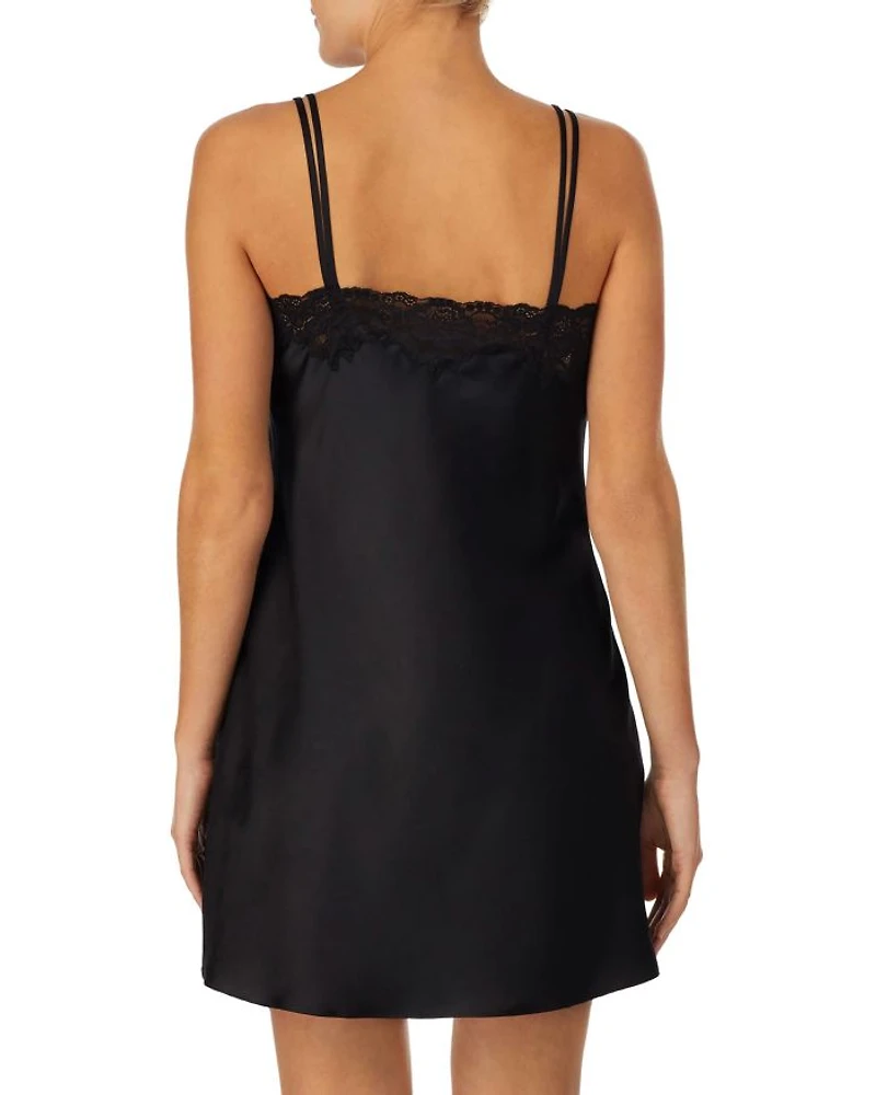 Strappy Satin Chemise