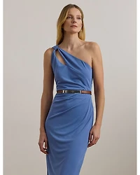 Jersey One Shoulder Cocktail Dress
