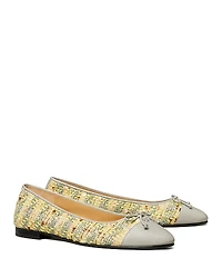 Tory Burch Women's Capped Toe Ballet Flats