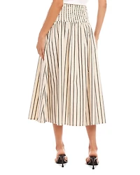 Rhea Striped Skirt