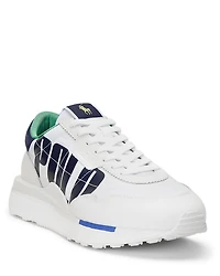 Men's Train 89 Logo Leather & Oxford Sneaker