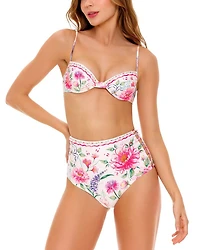 Irene Chroma Floral Bikini Top