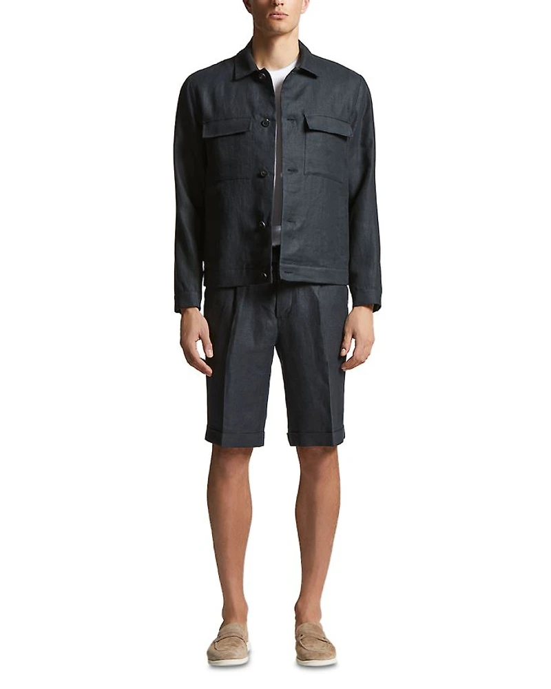 Button Front Overshirt
