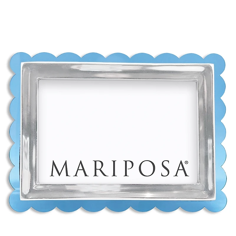Mariposa Acrylic Scallop Picture Frame