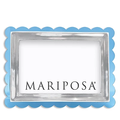 Mariposa Acrylic Scallop Picture Frame