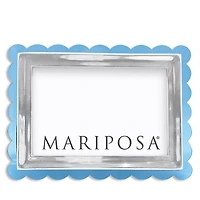 Mariposa Acrylic Scallop Picture Frame