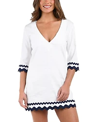 La Blanca Poolside V Neck Tunic