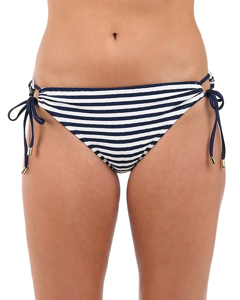 La Blanca Sail Side Tie Hipster Bikini Bottom
