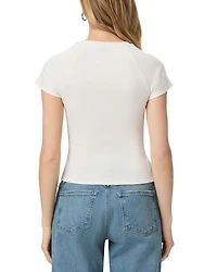 Bijou Shrunken Raglan Sleeved Tee