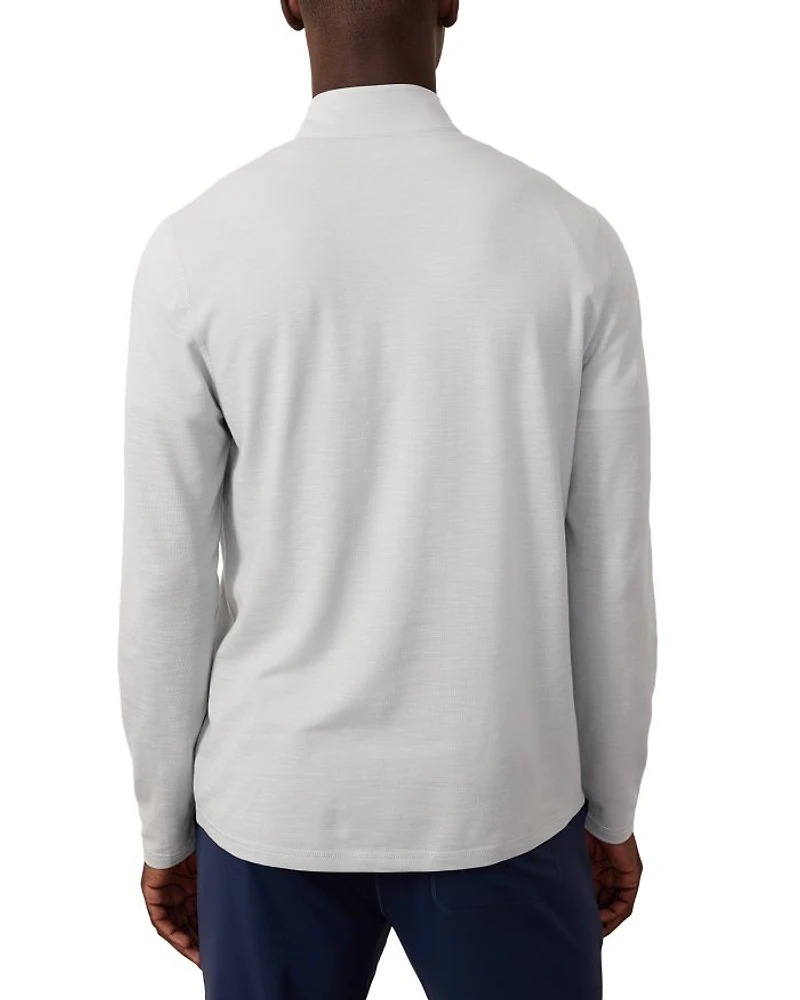 Midweight Air Quarter Zip Tee