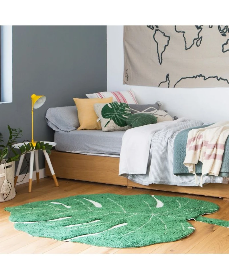 Monstera Cushion - 1' 3'' x  1' 3''