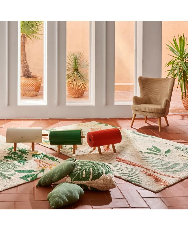 Monstera Cushion - 1' 3'' x  1' 3''