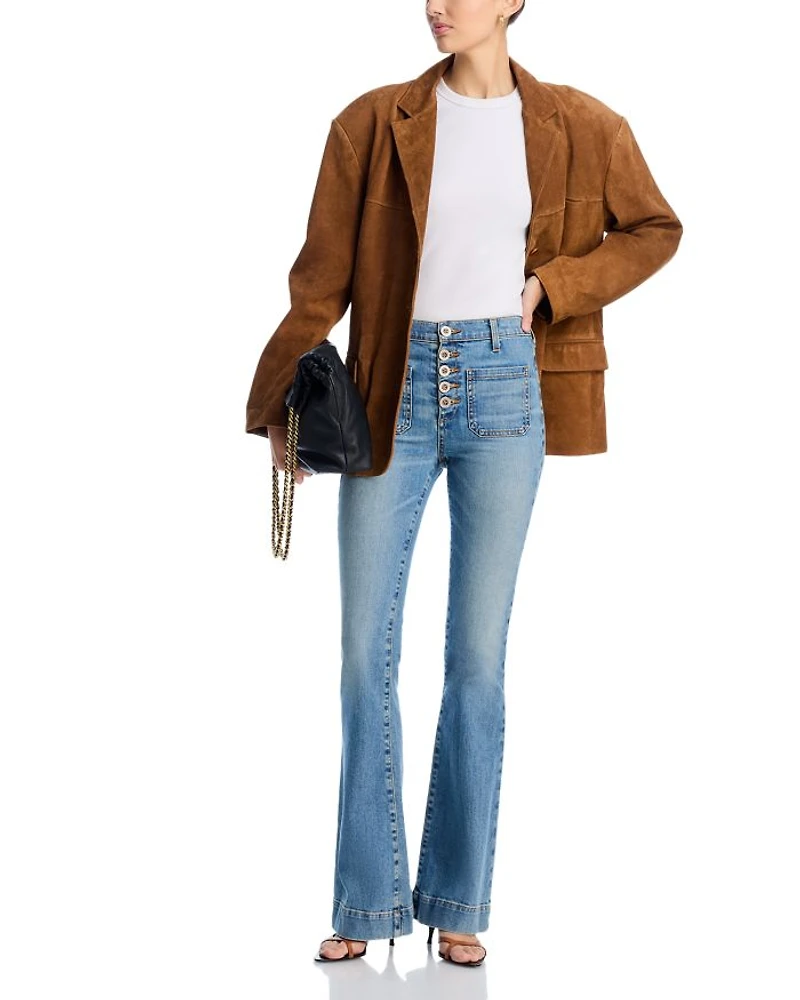 Cindy High Rise Flare Jeans