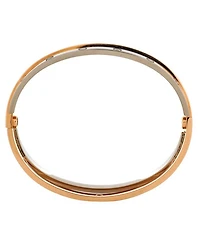 Double Love Bracelet 18K Rose Gold with 18K White Gold with Diamonds