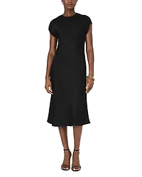 French Connection Ennis Satin Column Midi Dress