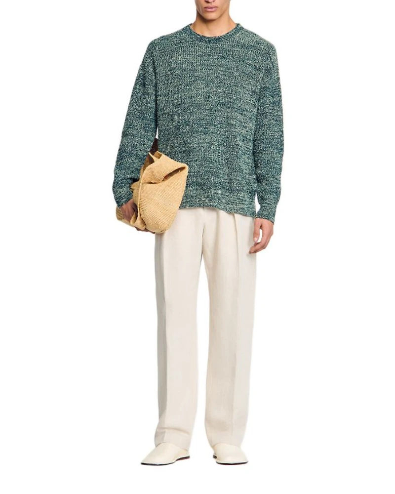 Chenille Crewneck Sweater