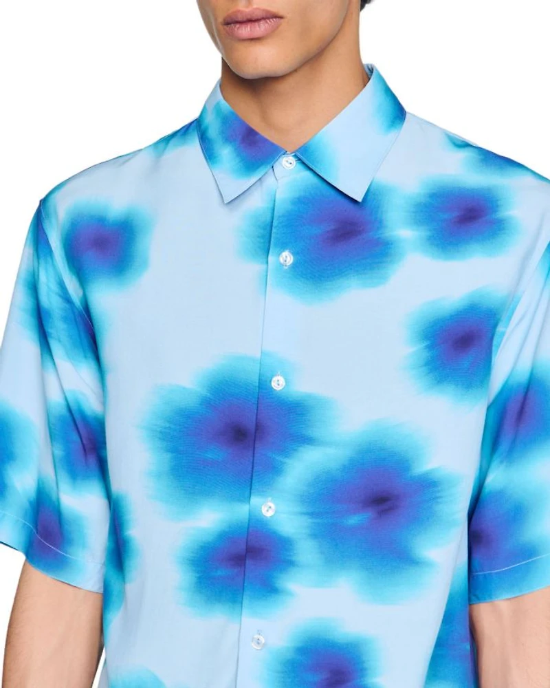 Floral Motif Shirt