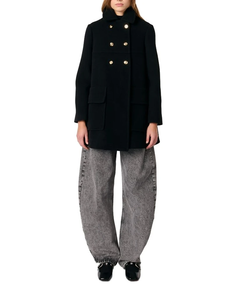 Wool Blend Coat