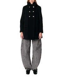 Wool Blend Coat