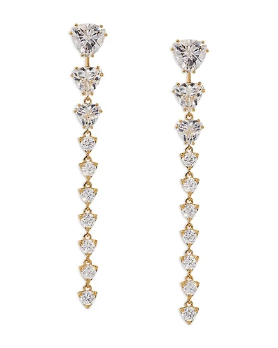 Luxor Front to Back Linear Earrings