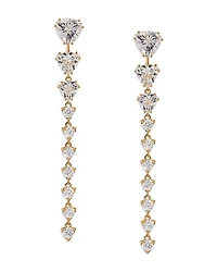 Luxor Front to Back Linear Earrings