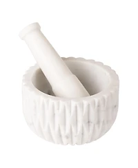 Gauri Kohli Russell Marble Mortar and Pestle