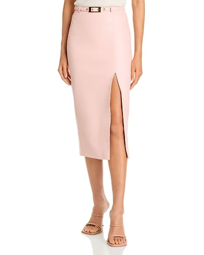 Kiva Faux Leather Skirt