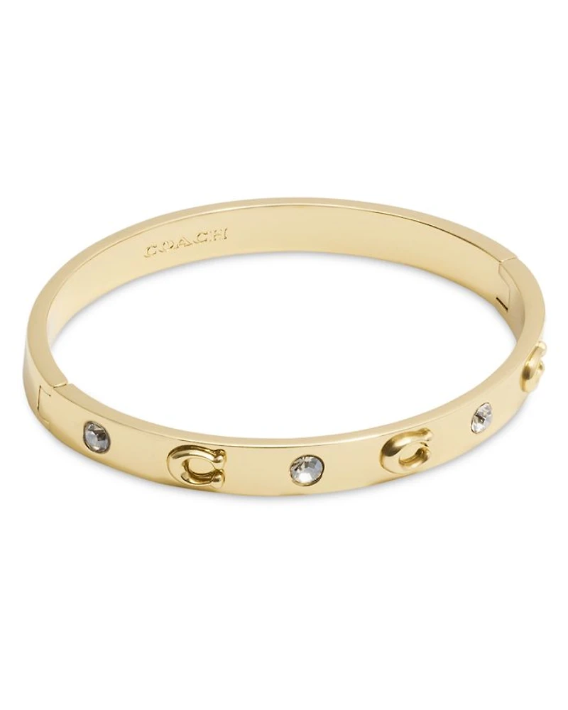 Signature Stone Bangle Bracelet