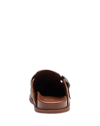 Men's Signature Jacquard Buckled Clogs