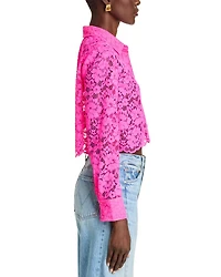 Akemi Cropped Button Front Top