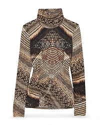 Naomi Snake Print Top