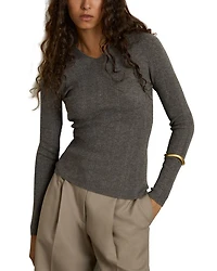 Chloe Ribbed Hoodie