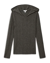 Chloe Ribbed Hoodie