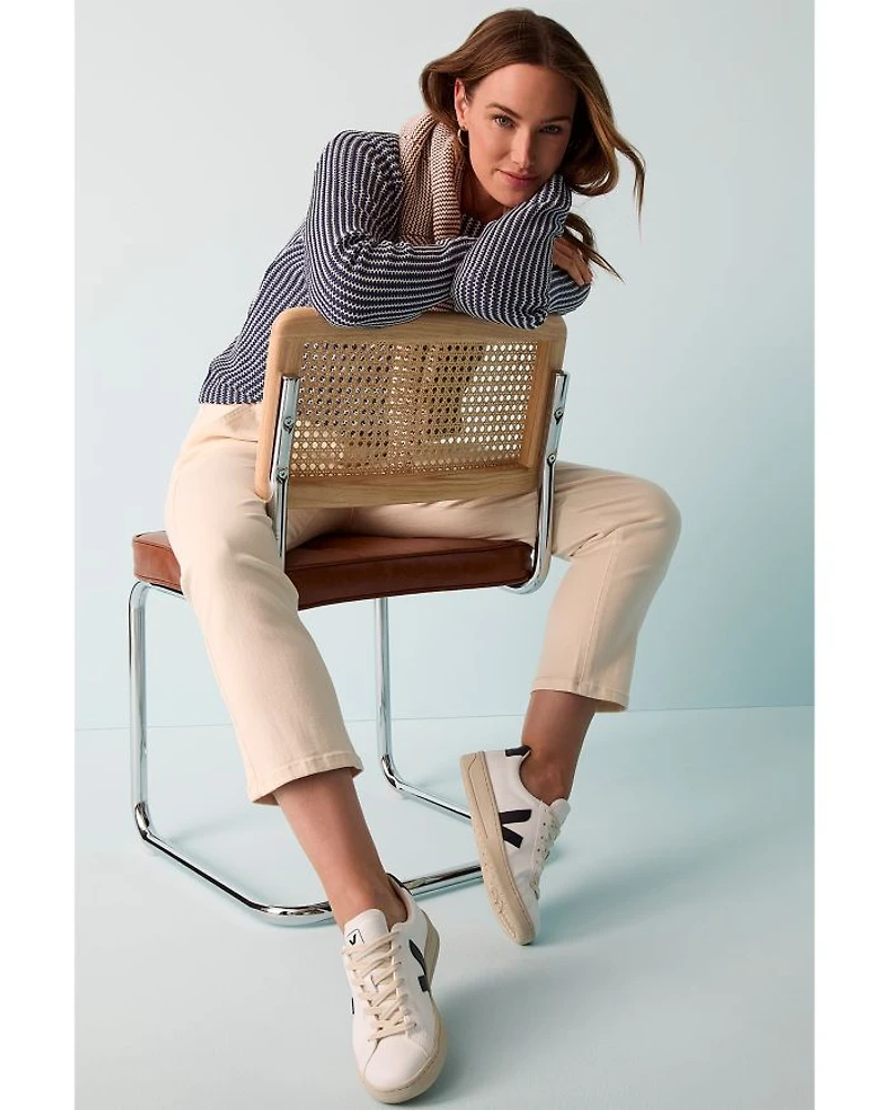 Zig Zag Striped Sweater