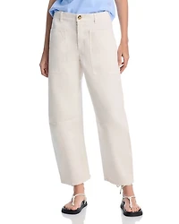 Brylie Curved Knee Pants