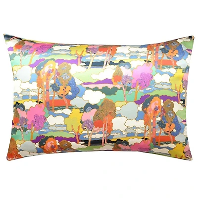 Coco & Wolf Prospect Road print made with Liberty Fabric Silk Pillowcase, Standard