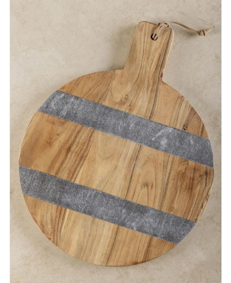 Mandawa Charcuterie Board, Gray 19"