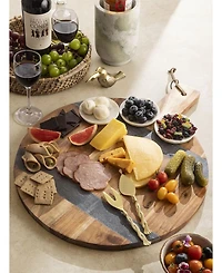 Mandawa Charcuterie Board, Gray 19"