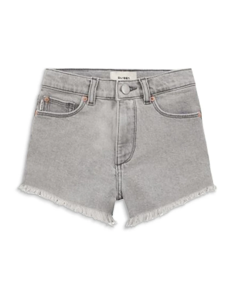 DL1961 Girls' Lucy Frayed Shorts - Big Kid