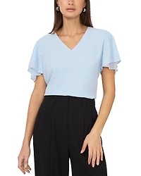 Vince Camuto Tulip Sleeve Top