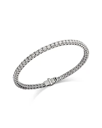 Bloomingdale's Fine Collection Certified Lab Grown Diamond Tennis Bracelet