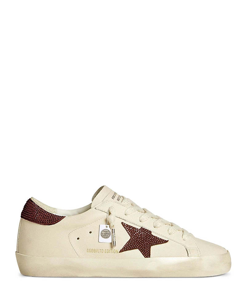 Golden Goose Unisex Super Star Lace Up Sneakers