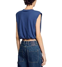 Short Draped Tee